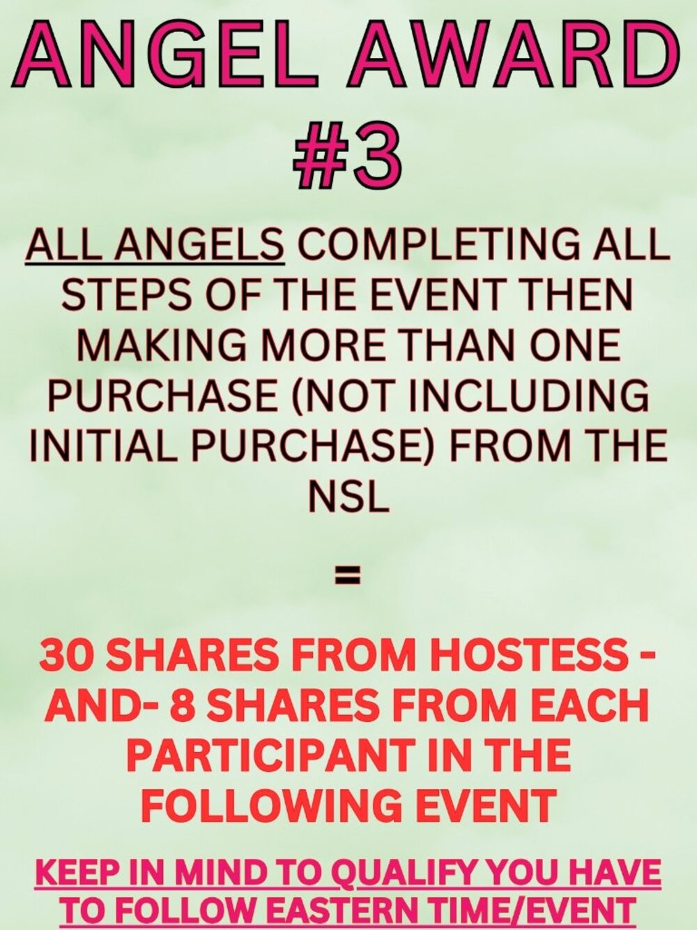 ๐ ANGEL AWARD SHARE WERE GIVEN OUT ~ TENTATIVE JUNE DATES POSTED ๐ - Picture 4 of 7